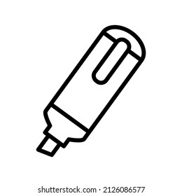 Marker Pen Icon In Trendy Vector Design Illustration