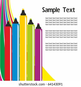 Marker. Poster