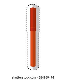 marker school supply icon