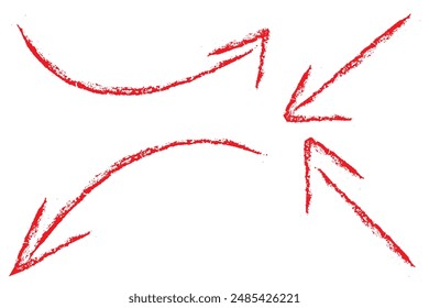 Marker scribble elements collection. Hand drawn strokes, underlines, wave brush marks.Vector set isolated on white background.