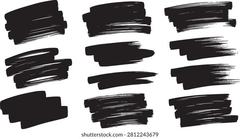 Marker scribble textures, overlaid black brush strokes, layered paint smears, artistic grunge graphic blocks