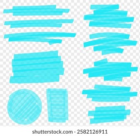 Marker scribbles vector. Big set or simple marks. Marker handmade effect strokes collection. Sketch design elements. Notebook doodles. Scribbles elements for education or business design.