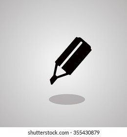 Marker sign icon pictogram