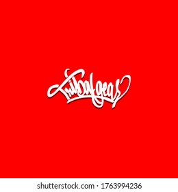 Marker typography type images.Street style type for poster cover print clothes pin sticker.