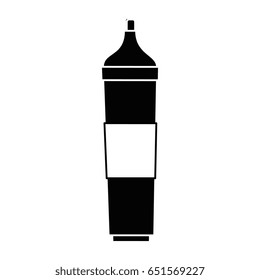 Marker utensil isolated