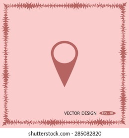 marker vector icon