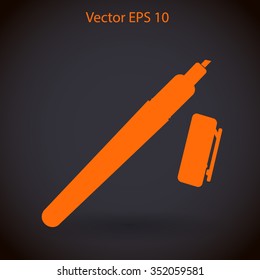 marker vector icon