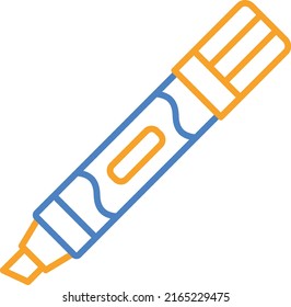 Marker vector icon. Can be used for printing, mobile and web applications.