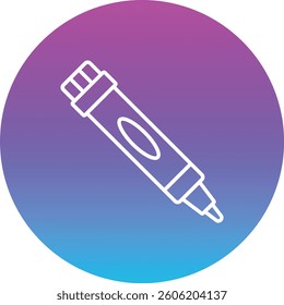 Marker vector icon. Can be used for printing, mobile and web applications.