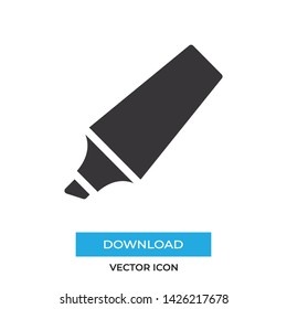 Marker vector icon, simple sign for web site and mobile app.
