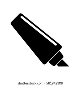 marker write school utensil pictogram