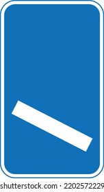 ‘Countdown’ markers at exit from motorway (each bar represents 100 yards to the exit)., The Highway Code Traffic Sign, Signs giving orders, Signs with red circles are mostly prohibitive. Plates below