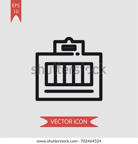 Markers vector icon illustration symbol