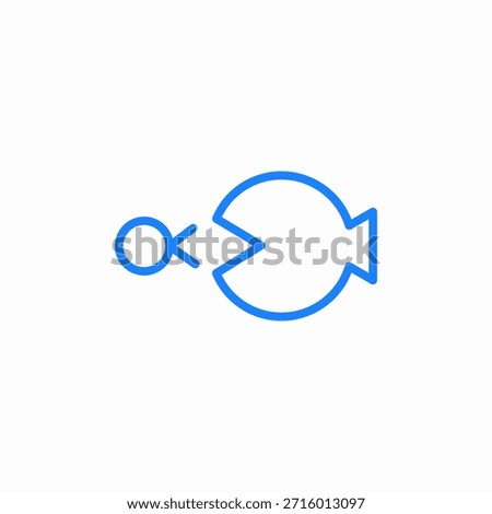 market acquisition icon sign vector