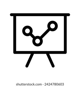 Market Analysis Icon Vector Symbol Design Illustration