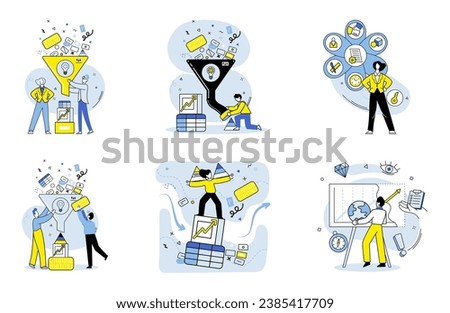 Market analysis vector illustration. Careful planning and optimization are essential for effective market analysis and strategy implementation Market analysis involves analyzing market trends