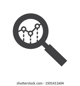 MARKET ANALYTICS AND ILLUSTRATION ICON CONCEPT