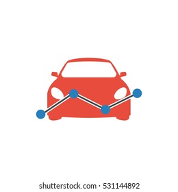 Market Auto Car Vector Logo Design Element