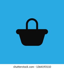 market bag icon vector