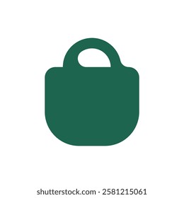 Market Bag Logo Vector Icon Template Illustration