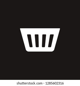 market basket icon. market basket vector design. sign design