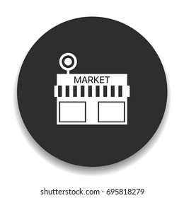 market building  icon