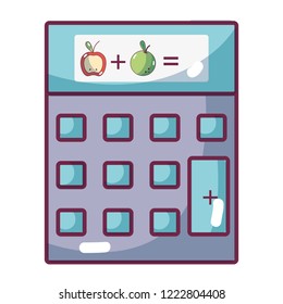 market calculator cartoon