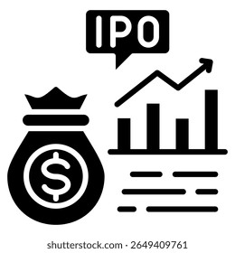 Market Cap Icon Element For Design