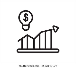 Market Demand icon png and jpeg illustration