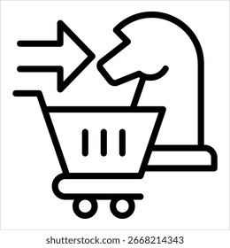 Elemento De Icono De Plan De Entrada De Mercado Para Diseño