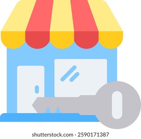 Market Entry Strategy Icon Element For Design