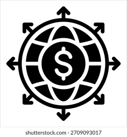 Markterweiterungs-Symbolelement für Design