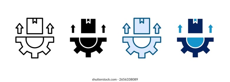Market Fit Symbol Set Multiple Style Collection