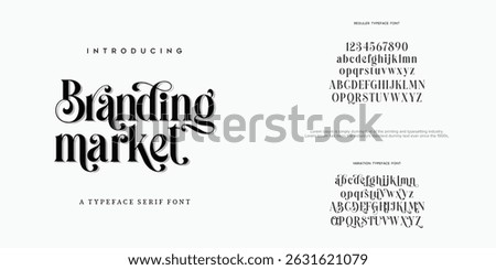 Market futuristic modern techno sci fi bold display stencil font, abstract geometric clean monospaced letter set homan typeface 