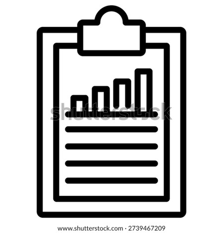Market Gap Icon Element For Design