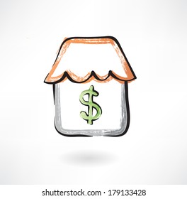 market grunge icon