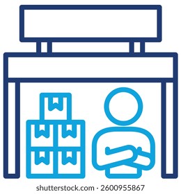 Market Icon Element For Design