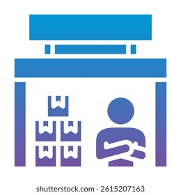 Market Icon Element For Design