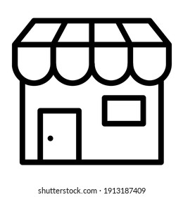 Market icon line style, tou can use for commercial
