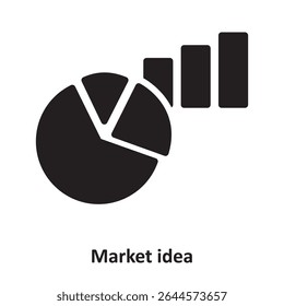 Market idea Vector Icon which can easily modify or edit
