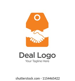 Market logo. Deal icon. Vector