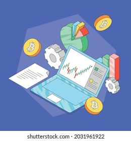 Market making with crypto, coins, graphs and documents