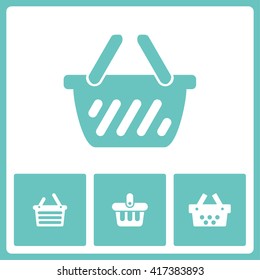 Market pictogram. Web vector graphic. Design collection.