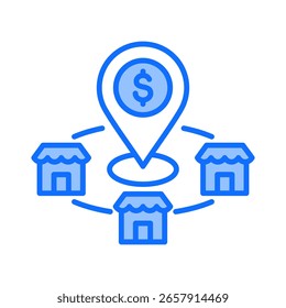 Marktsymbolelement für Design