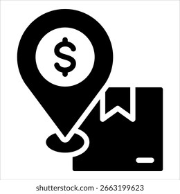 Market Positioning Icon Element For Design