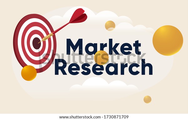 Market Research Banner Web Icon Business Stock Vector (Royalty Free ...