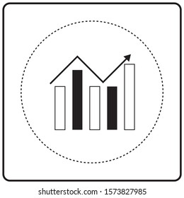 Market Research And Data Analysis Line Icon. 