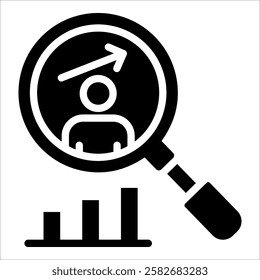 Market Research Icon Element For Design