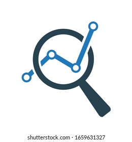 Market Research Icon, Online Marketing Research Icon