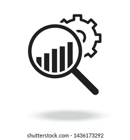 Market Research Icon vector.Analysis Icon.Research Icon svg